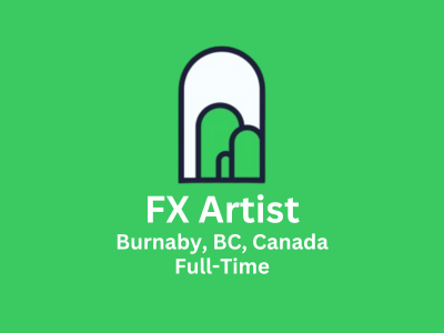 FX Artist required at Emerald City Games