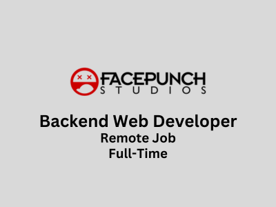 Facepunch Studios is hiring Backend Web Developer