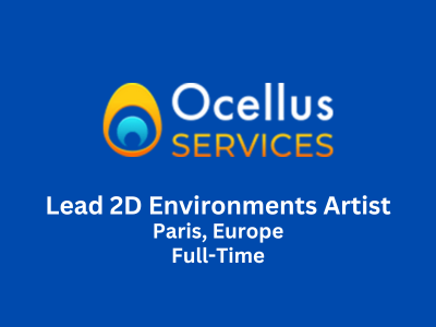 Lead 2D Environments Artist required at Ocellus Services