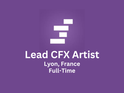 Lead CFX Artist required at Stim Studio