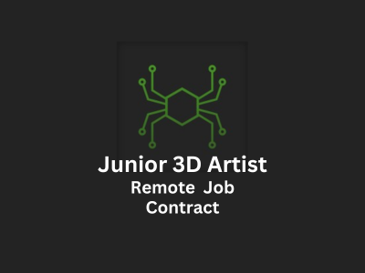 Remote job for Junior 3D Artist at Binary Spiders