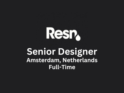 Resn Amsterdam is looking for a Senior Designer