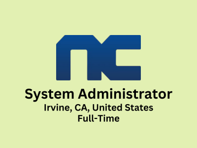 System Administrator required at NCSOFT Corporation