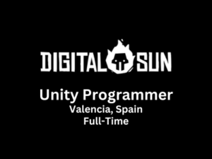 Unity Programmer required at Digital Sun Games - C#, Unity, Git