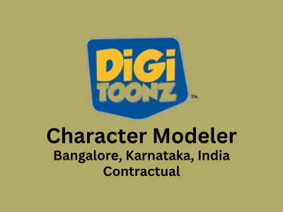 3D Animators required at Digitoonz Media & Entertainment