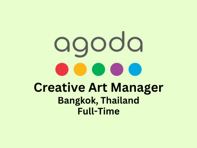 Agoda is looking for a Creative Art Manager