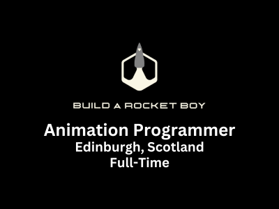 Build A Rocket Boy is looking for Animation Programmer