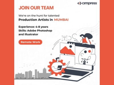 Cimpress India is looking for Production Artists