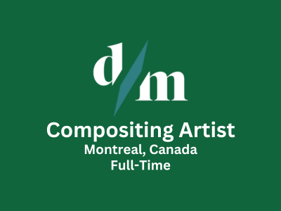 Compositing Artist required at DreamMachine FX studio