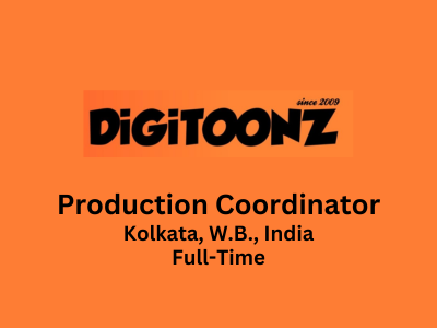 Digitoonz Media & Entertainment is hiring Production Coordinator