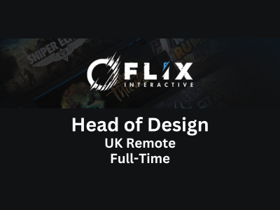 Flix Interactive is looking for Head of Design