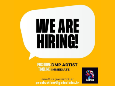 GoBo Labs is hiring talented DMP Artists