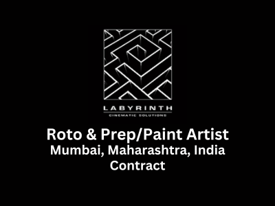 Labyrinth Studios is hiring Roto & PrepPaint departments