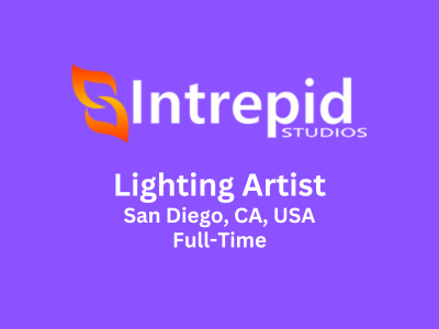 Lighting Artist required at Intrepid Studios