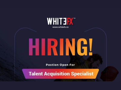 Talent Acquisition Specialist required at WhiteFX Studio