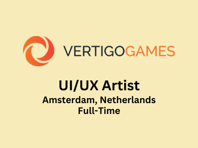 UIUX Artist required at Vertigo Games