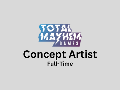 Concept Artist required at Total Mayhem Games