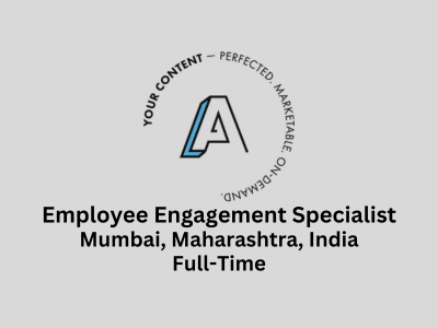 Employee Engagement Specialist required at Adnet Global