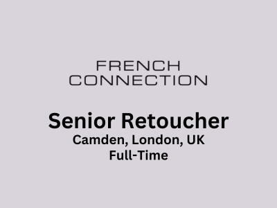 French Connection is looking for Senior Retoucher