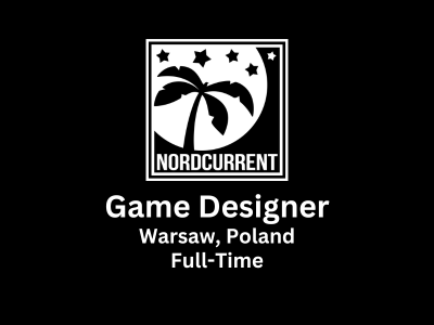 Game Designer required at Nordcurrent