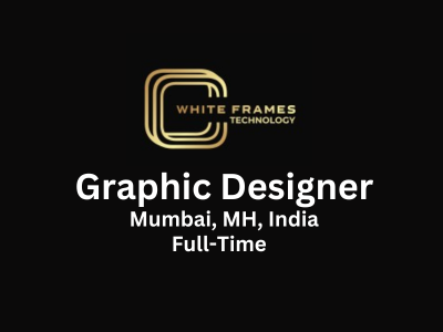 Graphic Designer required at White Frames Technology