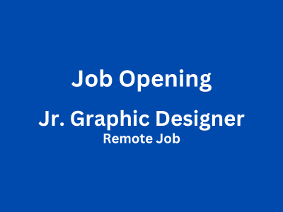 Immediate joining open for Jr. Graphic Designer