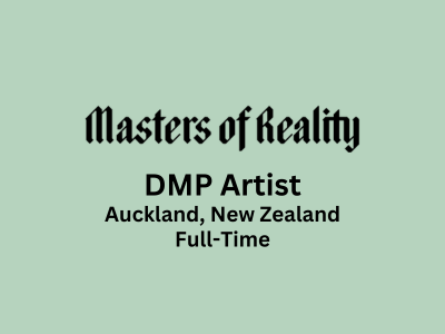 Masters of Reality is seeking a DMP Artist