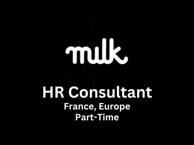 Milk VFX is looking for Part-Time HR Consultant