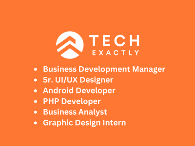 Multiple job openings at Tech Exactly