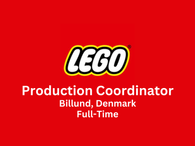 Production Coordinator required at Our LEGO Agency