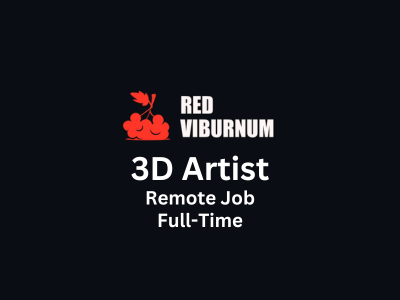 Remote job opening for 3D Artist at Red Viburnum