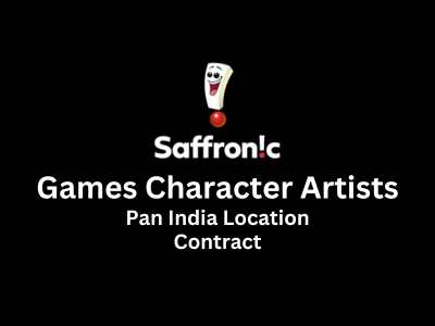 Saffronic is hiring for Games Character Artists