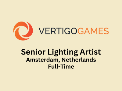 Senior Lighting Artist required at Vertigo Games