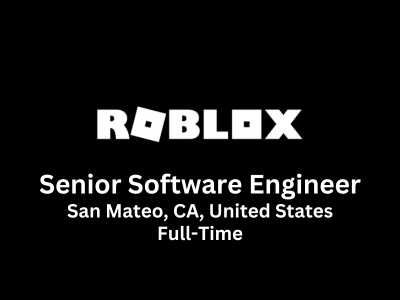 Senior Software Engineer required at Roblox
