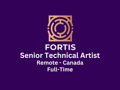 Senior Technical Artist required at Fortis Games
