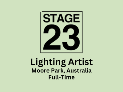Stage23 is looking for Lighting Artist