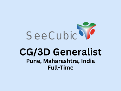 CG3D Generalist required at SeeCubic