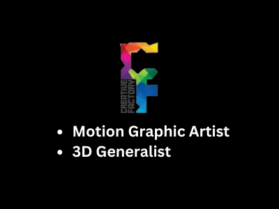 Creative Factory is currently hiring for multiple positions