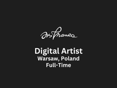 Digital Artist required at Ars Thanea