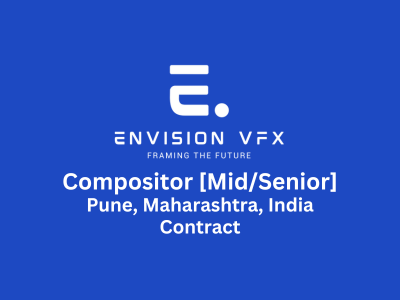 Envision VFX is looking for MidSenior Compositor