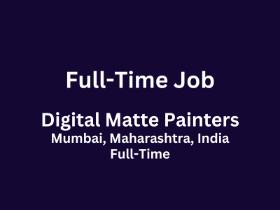 Full-Time job opening for Digital Matte Painters
