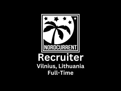 Nordcurrent is seeking for the role of Recruiter