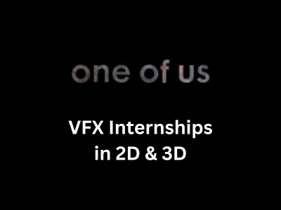 One of Us is hiring for VFX Internships