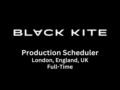 Production Scheduler required at Black Kite Studios