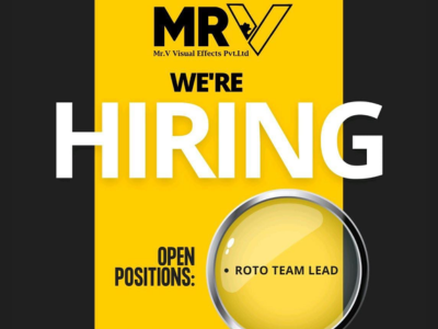 Roto Team Lead required at Mr.V Visual Effects Pvt ltd