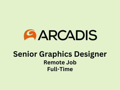 Senior Graphics Designer required at Arcadis