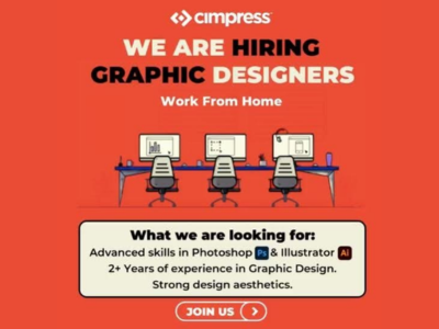 Work From Home job for Graphic Designers at Cimpress