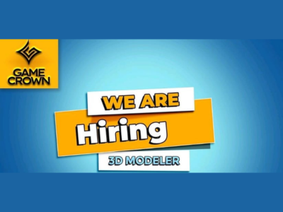 3D Artist required at Game Crown Pvt Ltd