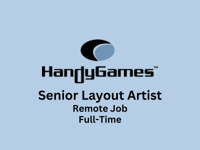 3D Character Animator required at HandyGames