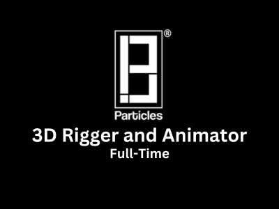 3D Rigger and Animator required at 13 Particles Studio